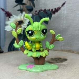 LPS Littlest Pet Shop Caterpillar with Stand Toy Animal Insect